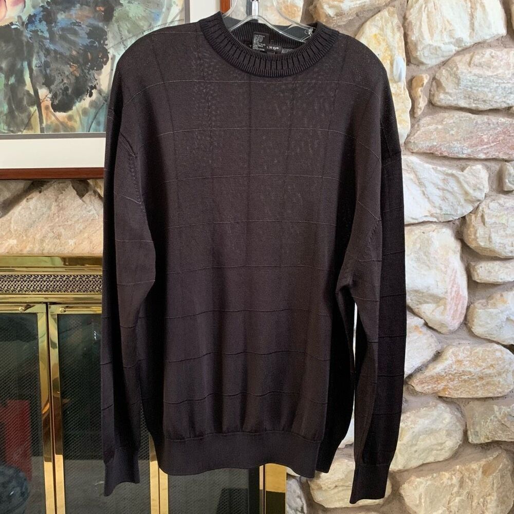 Tulliano Men’s crewneck cotton blend sweater